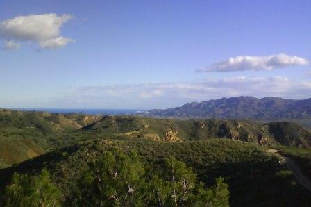 Mojacar, Almeria The veiw from Mojacar, Almeria
