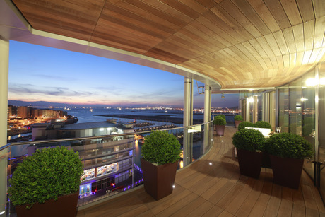 Photograph by Wayne Chasan View from Taylor Woodrow's Tradewinds development in Gibraltar