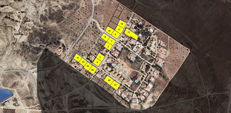 ds-dev-la-ribina-plots A plan showing the parcels available at La Ribina