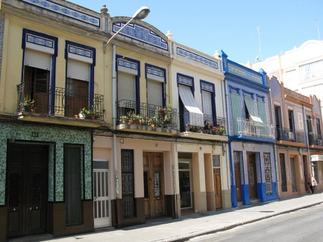 Town houses in Valencia City