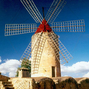Mallorca's emblematic windmills