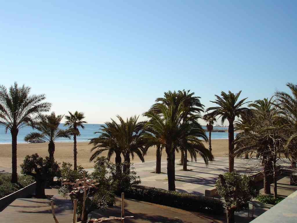 Barcelona beaches Sant Marti Poble Nou