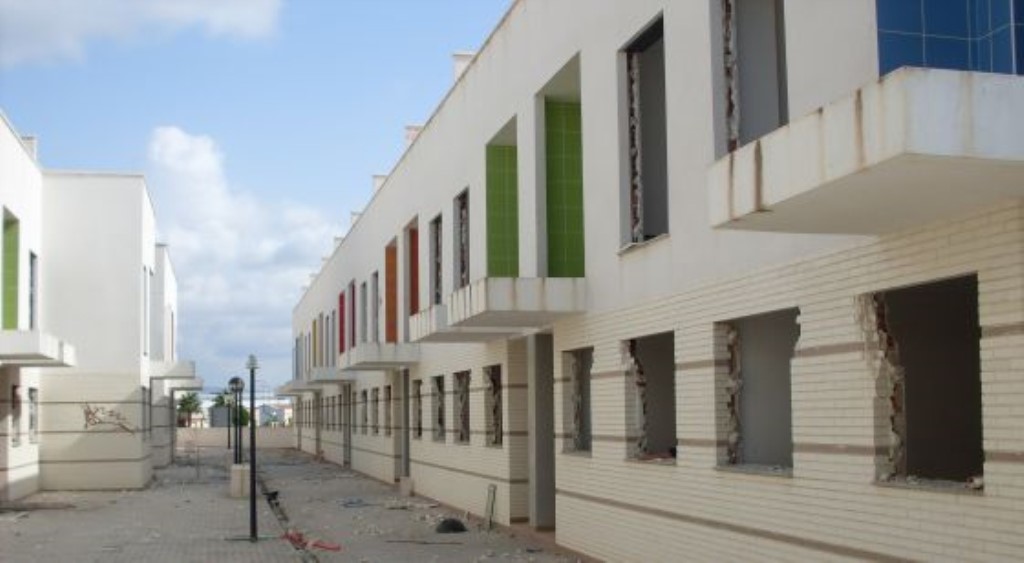Unfinished development in Callosa de Segura, Alicante (Plataforma Anticorrupcion Defensa de la Huerta)