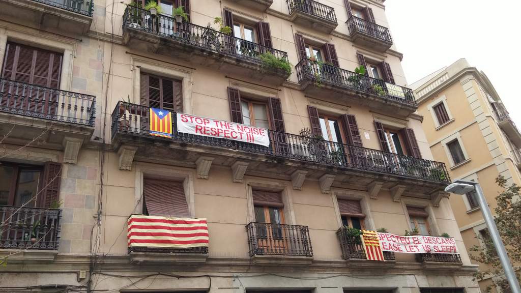 barcelona born property noise problems