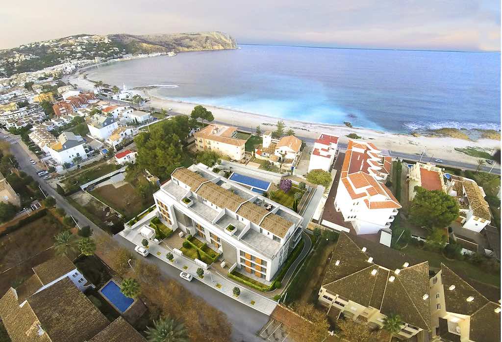 Taylor Wimpey Españas Jardin del Mar Blanca new development in Javea, North Costa Brava