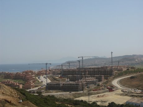 Holiday homes being built on the Costa del Sol