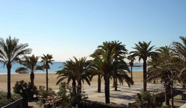 Barcelona beaches Sant Marti Poble Nou