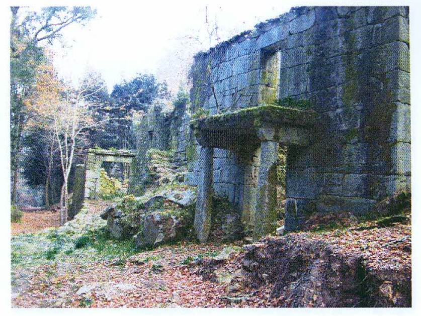 A Barca abandoned village house in Galicia Spain