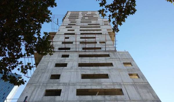 barcelona spanish construction site