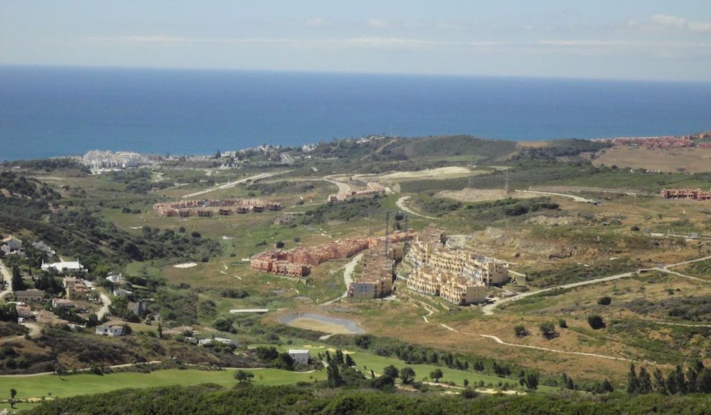 Repossessed development on the Costa del Sol