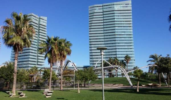 Illa del Mar, Diagonal Mar Barcelona, in the Sant Marti Poblenou district, where the time on market is getting longer.