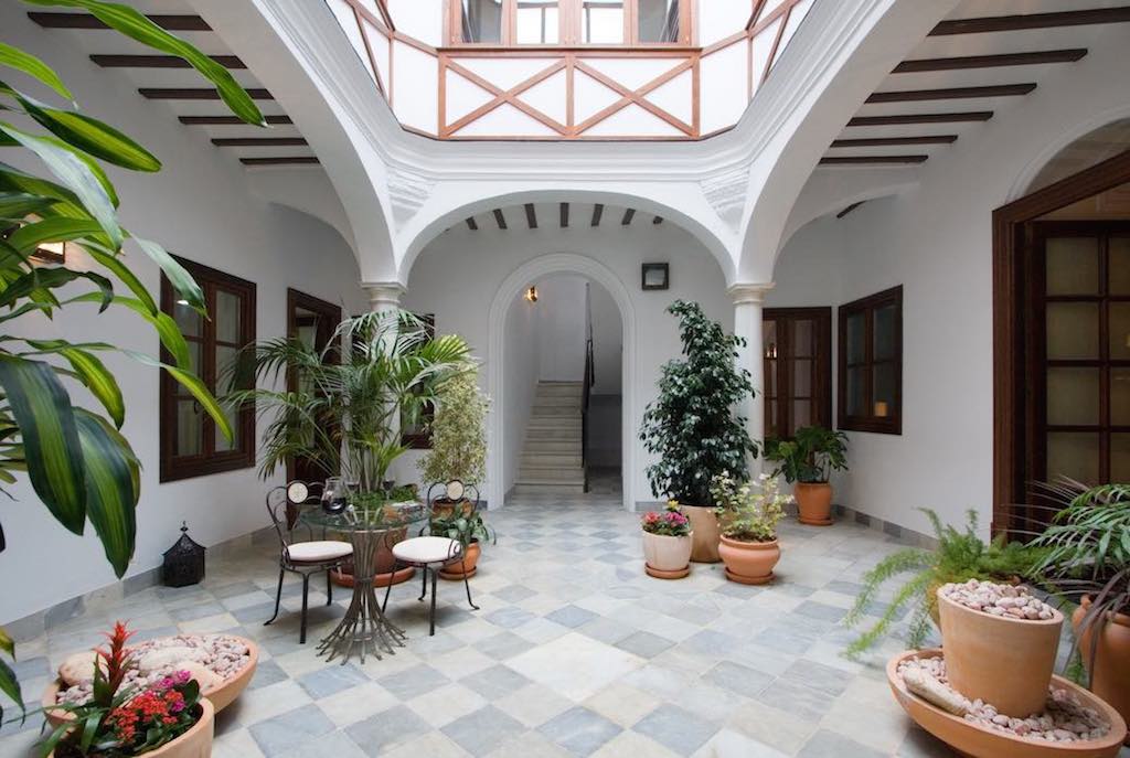 Classic interior courtyard / patio in Andalusia