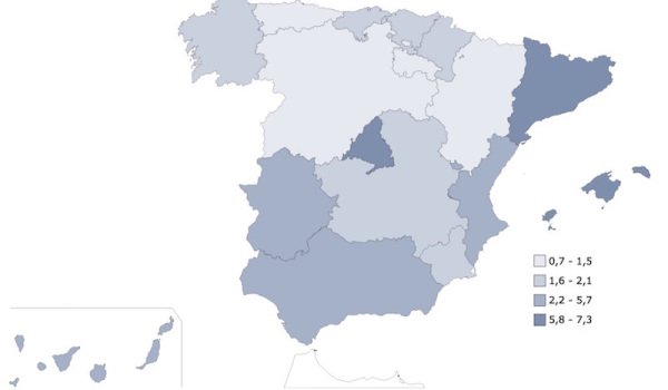 spanish property prices official index 2015