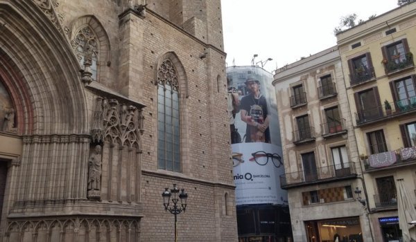 Barcelona's Born district, where demand for tourist accommodation is putting pressure on supply.