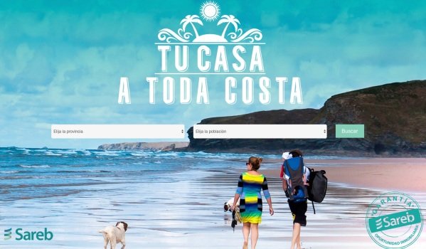 Sareb "Bad Bank" repossessed holiday-home sales campaign 2016 tu casa a toda costa your home at any cost