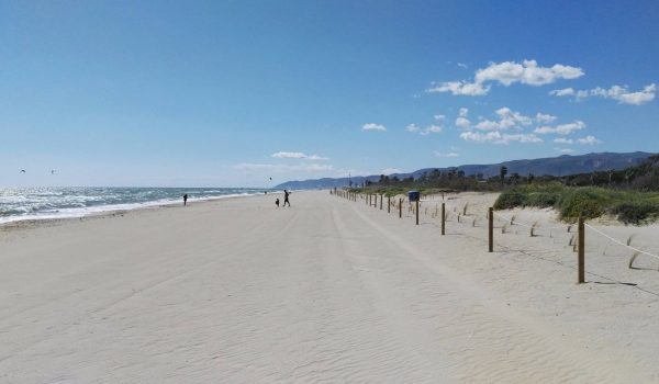Gavà Mar beach, south of Barcelona, where house prices rose the most on the Spanish coast in Q1