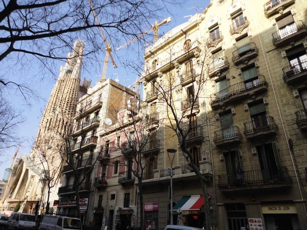 Barcelona, where rental asking prices are now 20% above their previous peak.