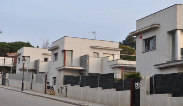 Picture of the broken development in Sant Vicenç de Montalt (credit Ayuntamiento).