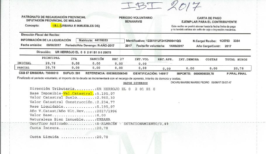 IBI Tax Explained Spanish council tax