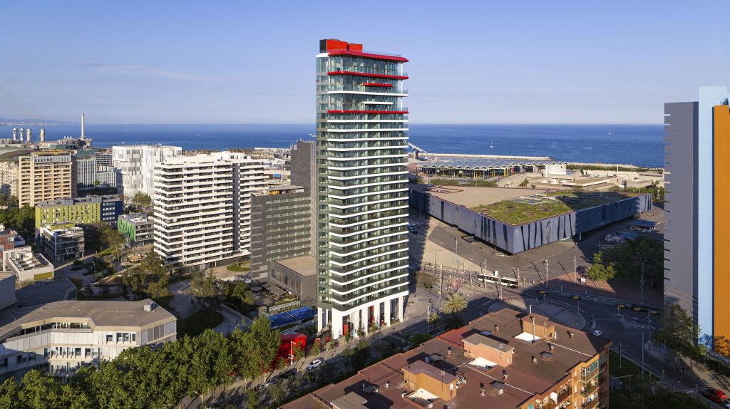 Antares Barcelona Diagonal mark