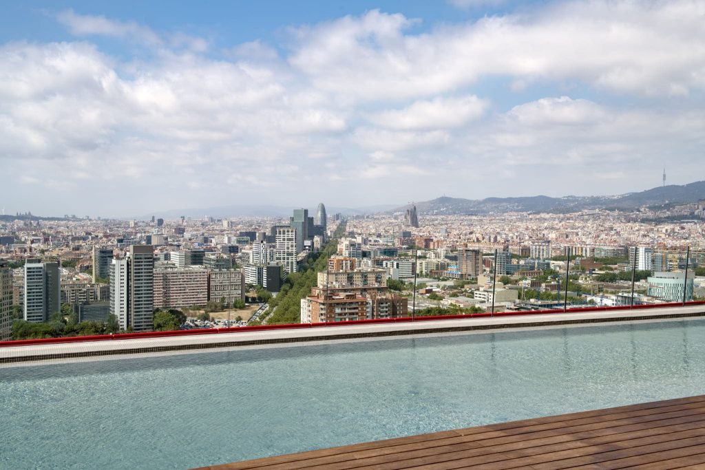 View from Antares Barcelona